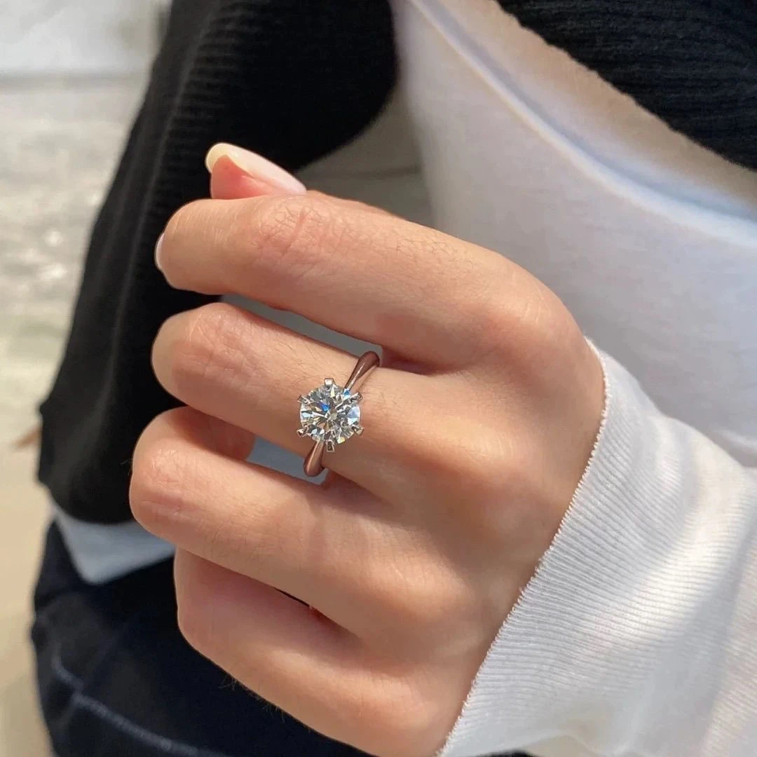 925莫桑石闭口戒指直播间选款专拍链接