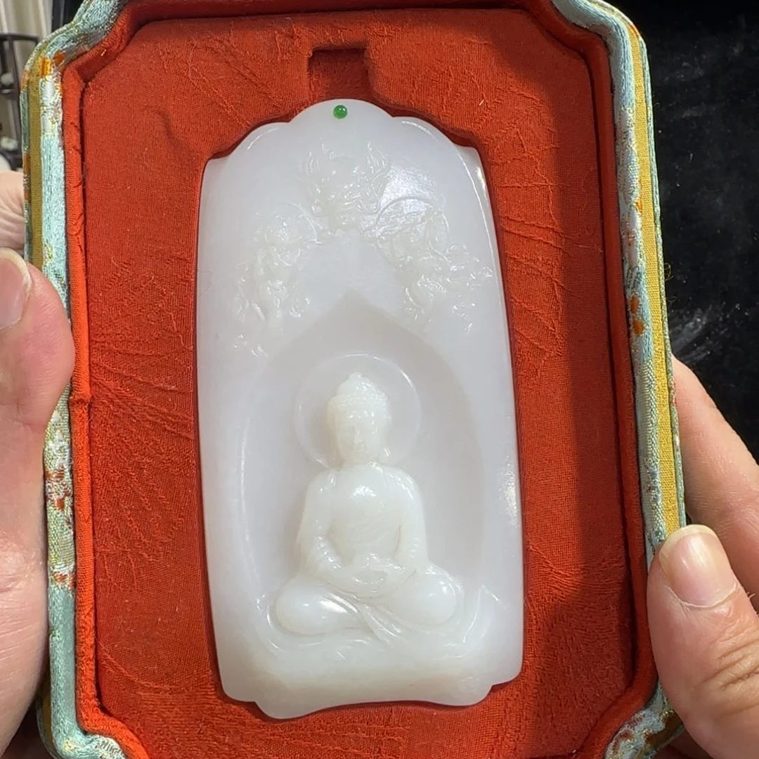 和田玉挂件未镶嵌5****7