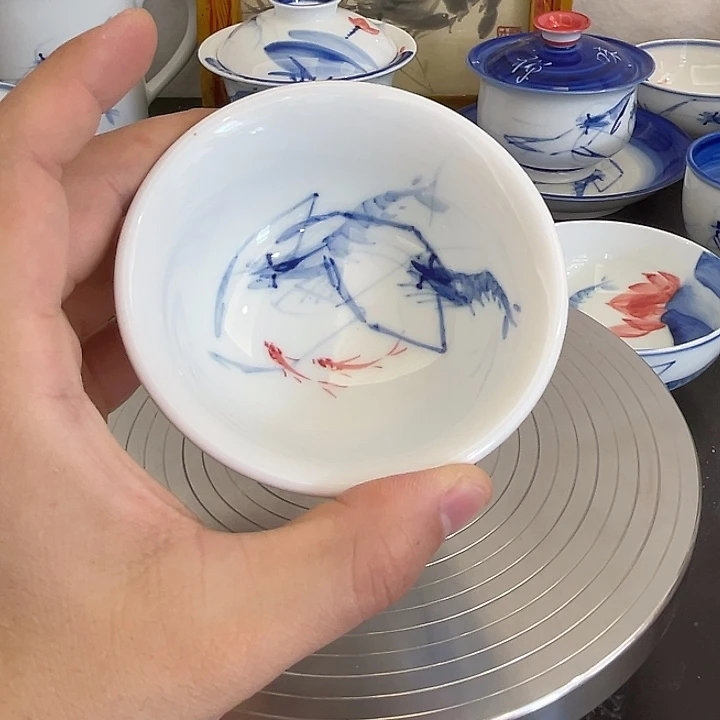 兼***苍手工手绘陶瓷作品