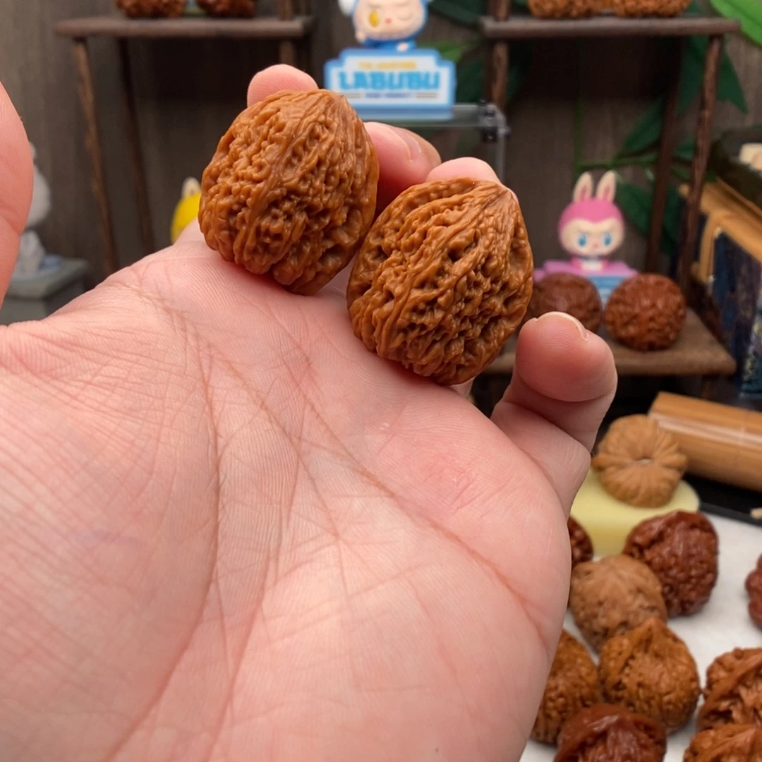 林***梦文玩核桃把件28尺南疆石文玩核桃