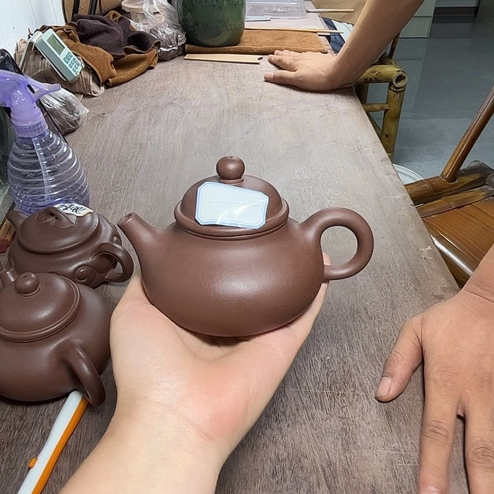 黄龙山原矿紫泥半手工制作