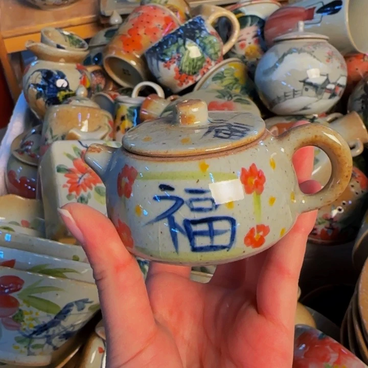 瓷片景德镇陶瓷手工手绘