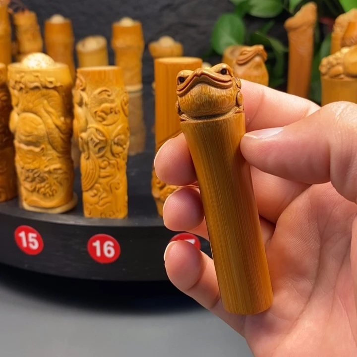 烟***客香榧木竹雕竹制品加工工艺