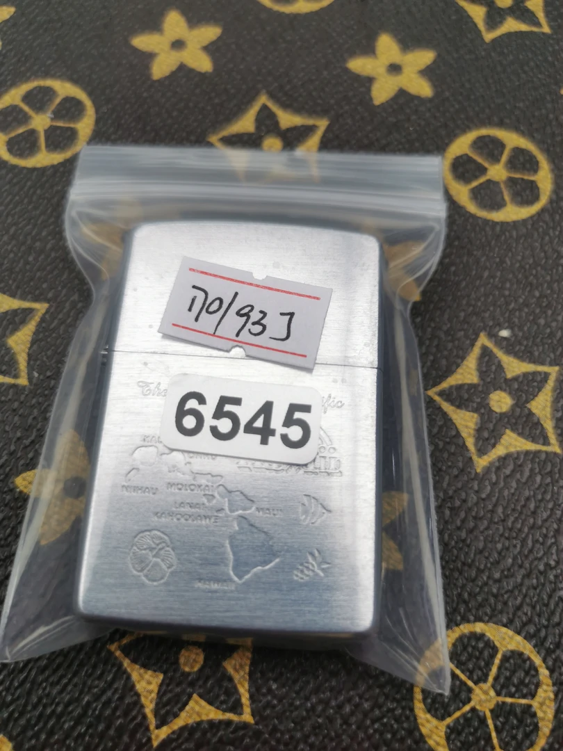 Zippo打火机回血93J拉丝夏威夷/6545