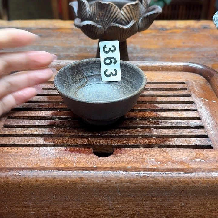 纯手工制作粗陶茶具