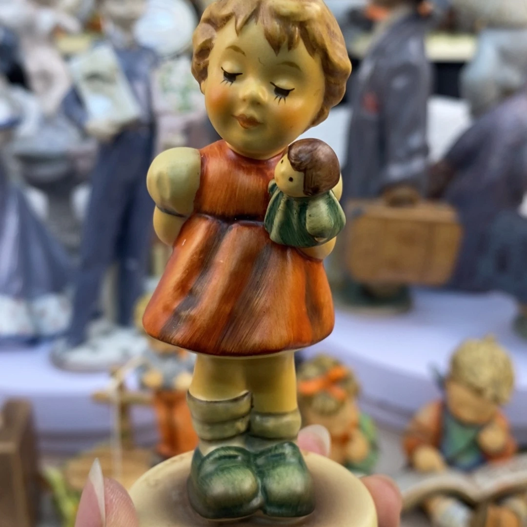 瓷片欧美中古美物摆件