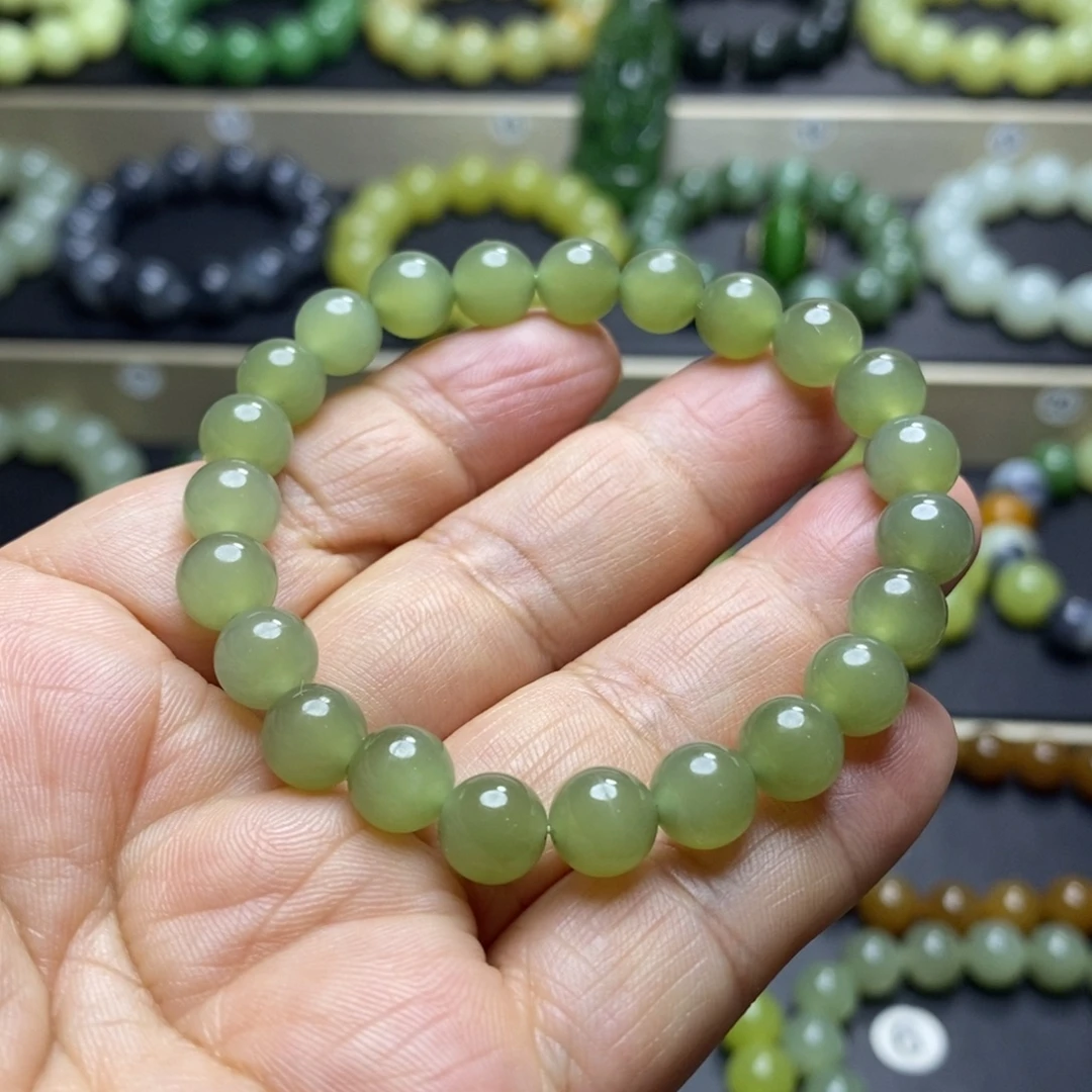 和田玉未镶嵌手串