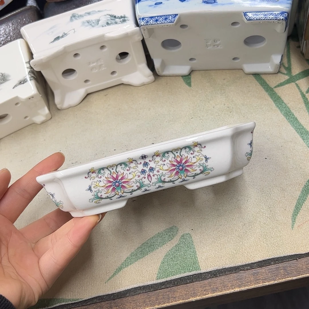 紫砂花盆573号瑕疵16/12/3.5cm福利