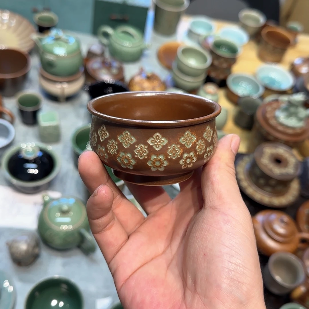 小金茶器青瓷茶具