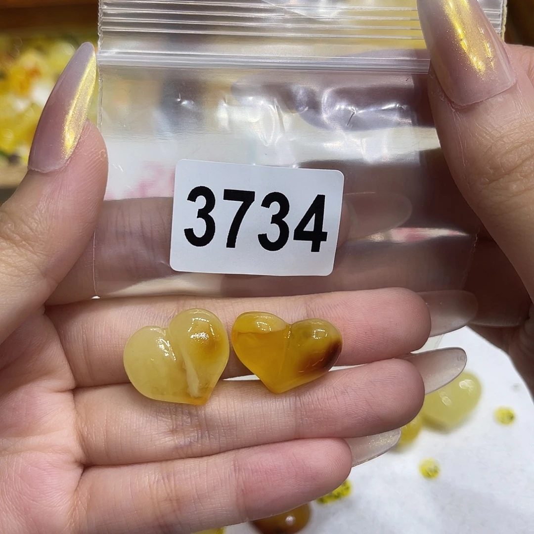 微***✘琥珀未镶嵌裸石蜜蜡