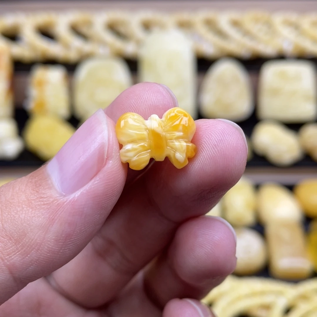 裸石琥珀未镶嵌琥珀蜜蜡