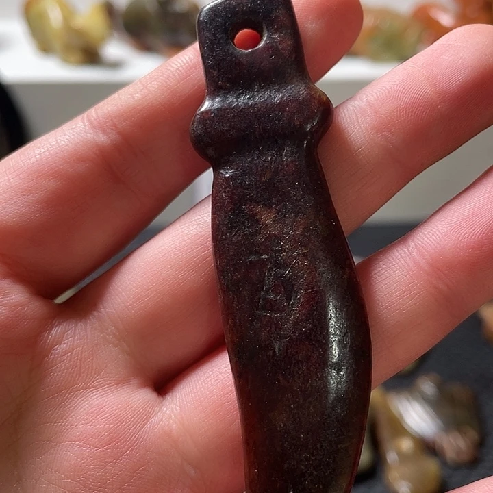 岫岩河磨玉（透闪石质玉）未镶嵌挂件