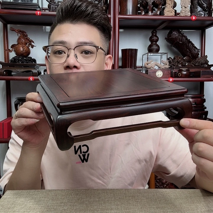 微凹黄檀工艺品底座