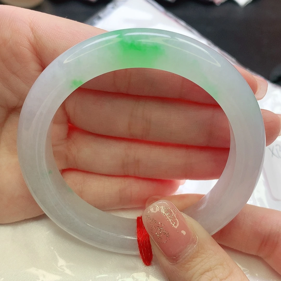 未镶嵌手镯翡翠缅甸天然A货翡翠 54.2