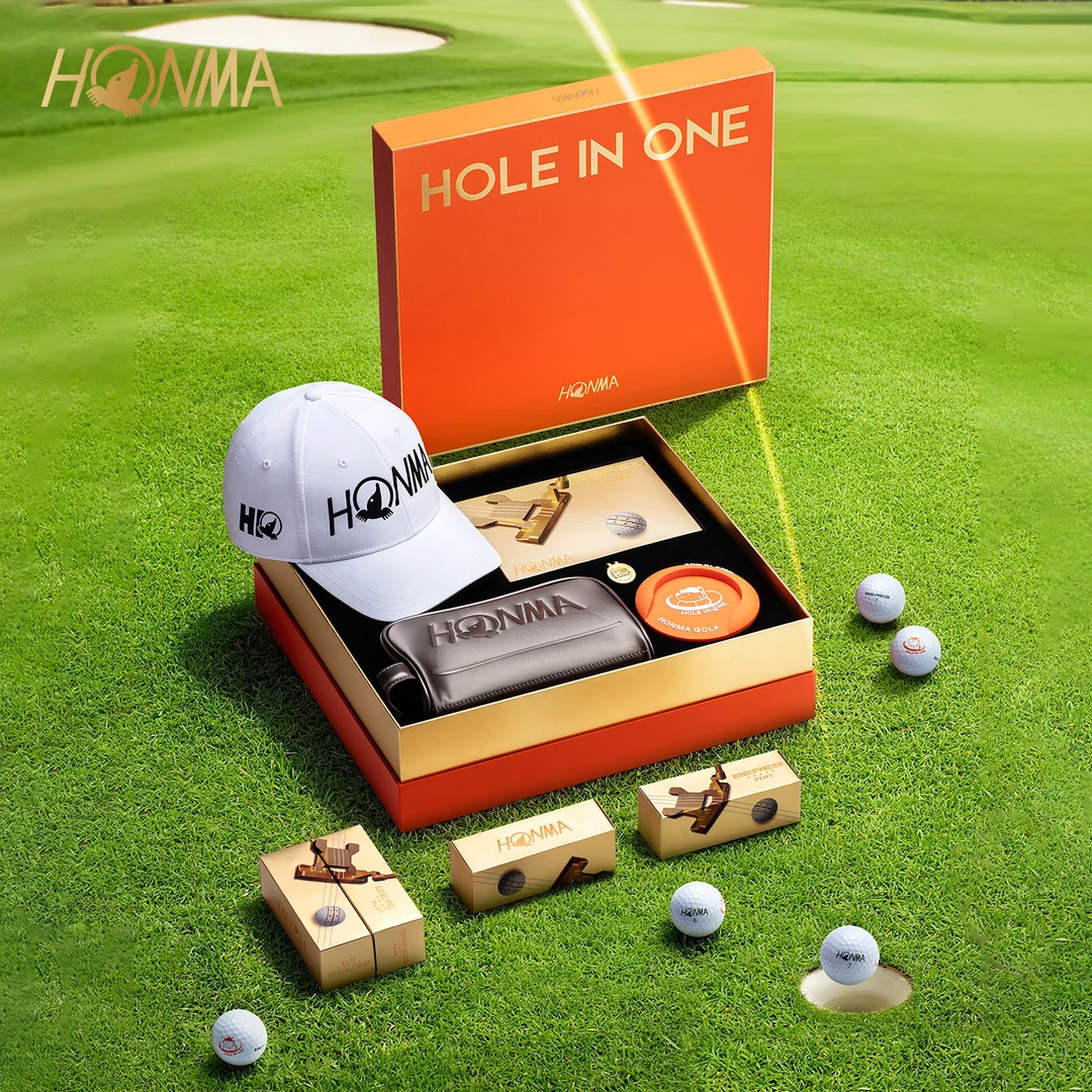 【礼赠】HONMA 一杆进洞礼盒高尔夫配件礼盒包装运动装备礼赠