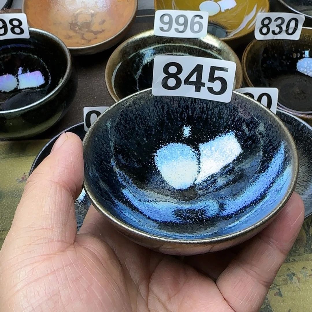 茶盏建盏杯主人杯龙窑柴烧