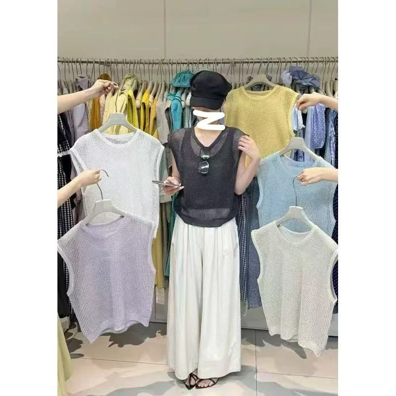小妳XiaoNi———（新款夏针织两件套1520427）