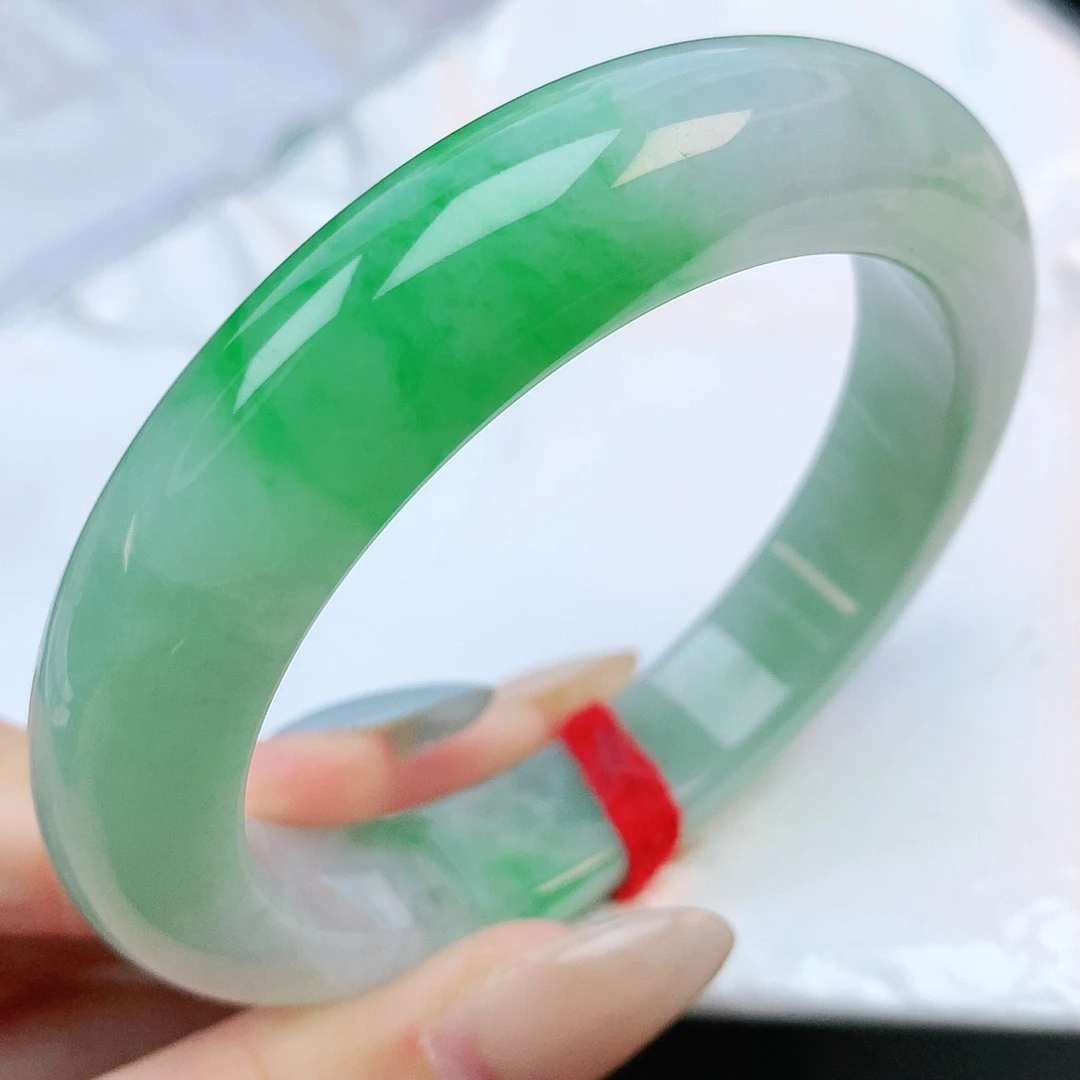 未镶嵌手镯翡翠57圈口882165