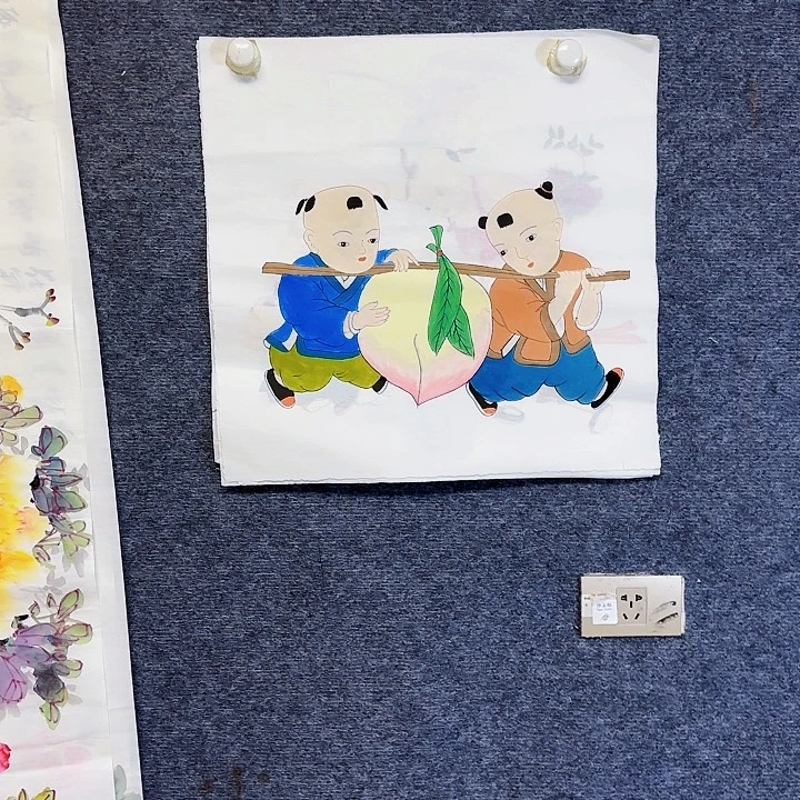 国画国画人物作品
