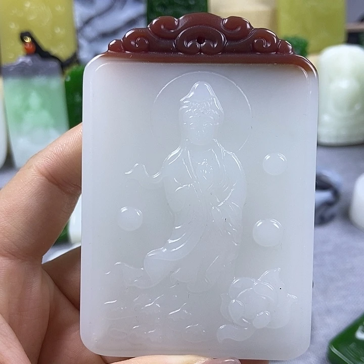 颈饰未镶嵌和田玉