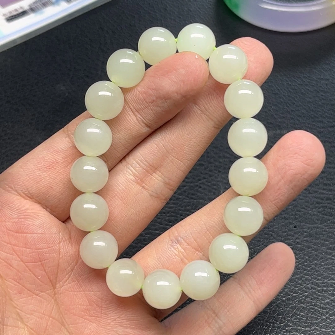 手链未镶嵌和田玉且末四号矿钢板料卡12