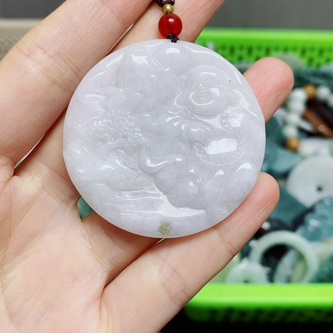 颈饰未镶嵌翡翠纯天然