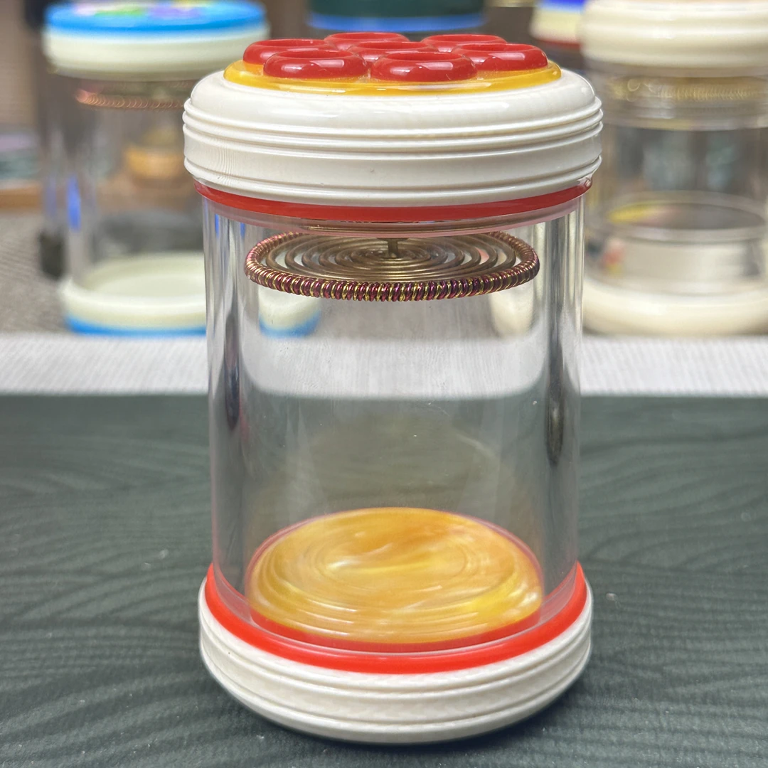 鸣韵60七孔蝈蝈罐+1.5等间距簧+手工布套