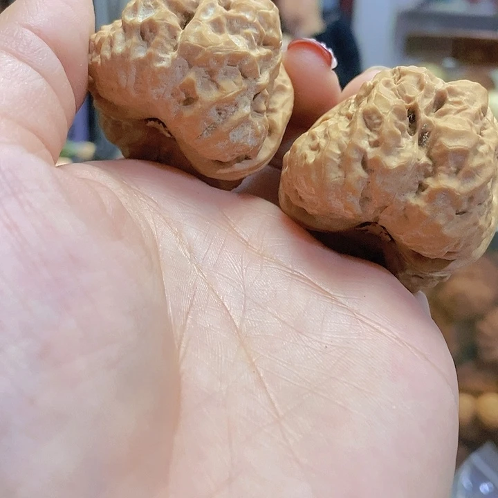 【闪购商品】文玩核桃把件40蛤蟆头大肚子