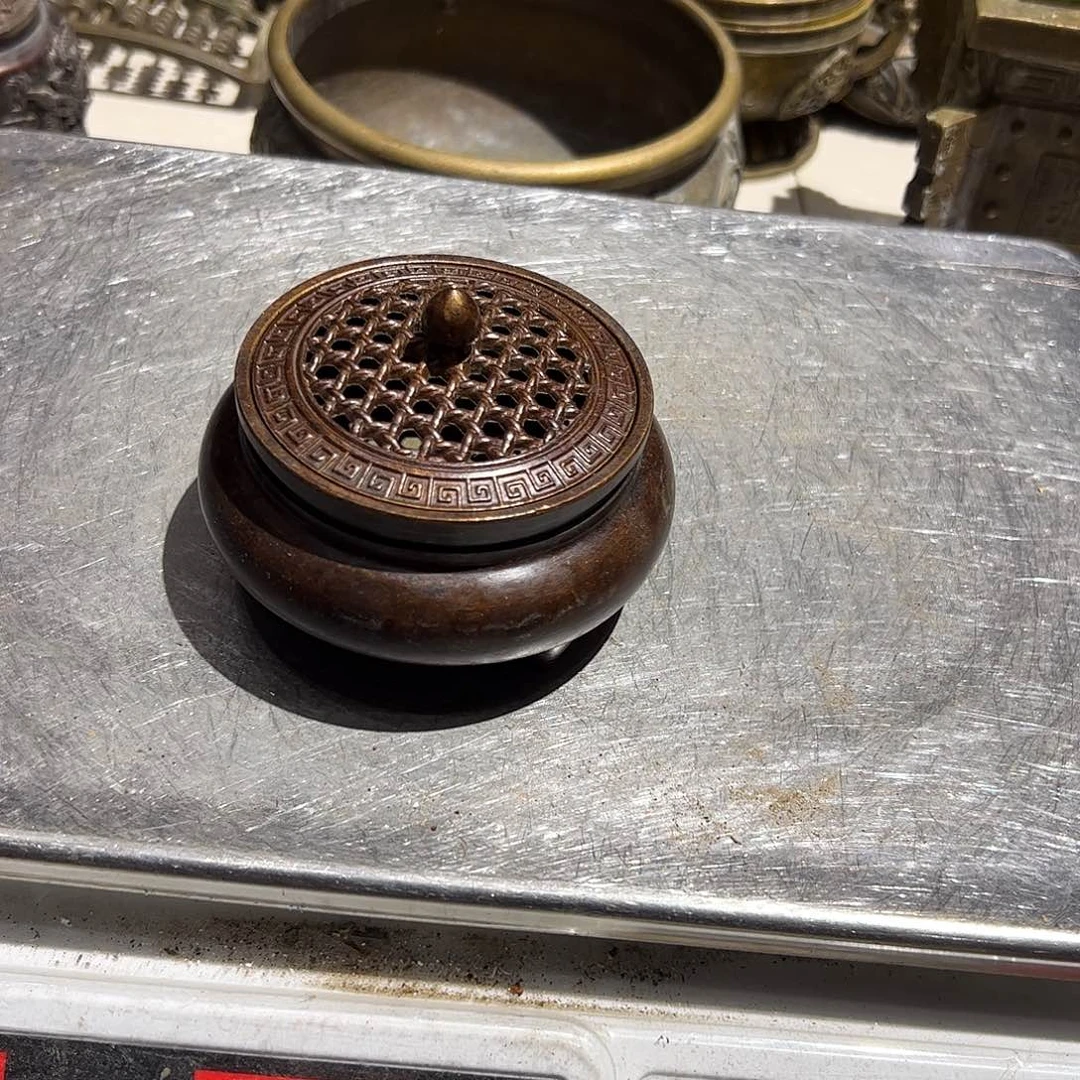 微*微瑕疵黄铜摆件工艺品