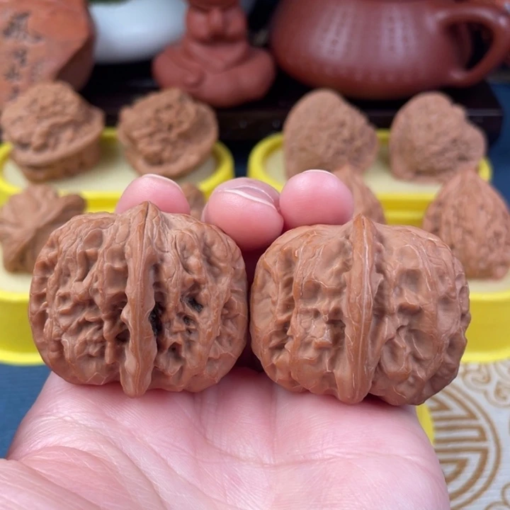 吊坠文玩核桃平谷方块43