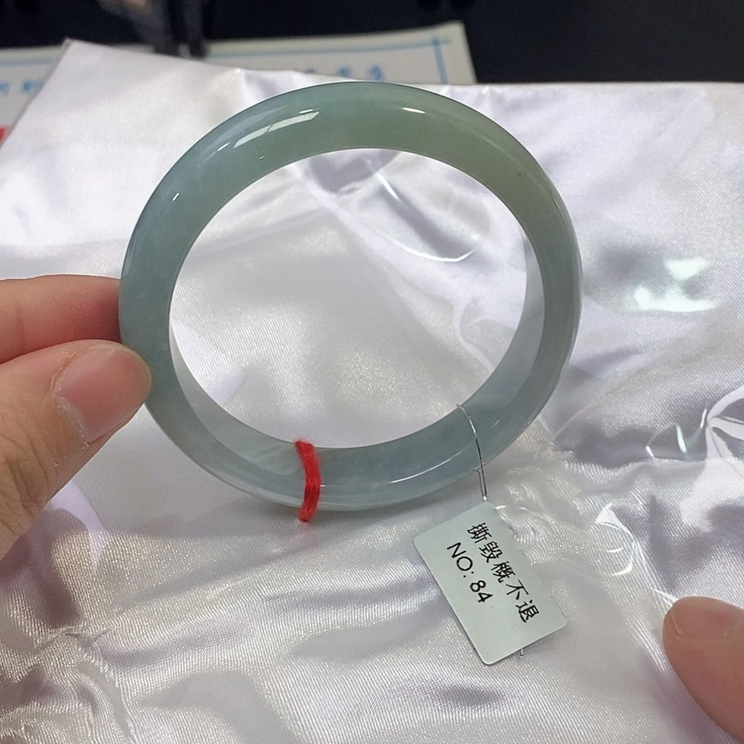 翡翠未镶嵌手镯58.8