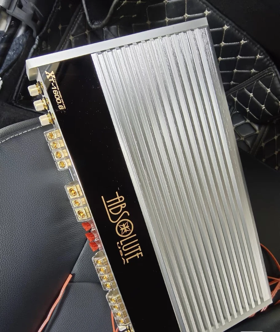 汽车音响改装AB类6路功放主动三分频汽车功放 可推低音炮功放