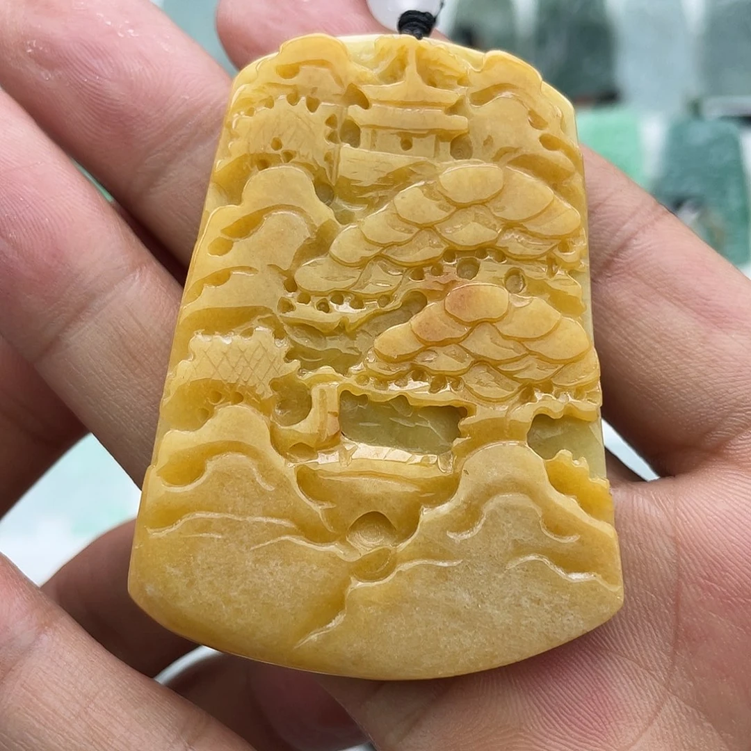 颈饰未镶嵌翡翠翡翠