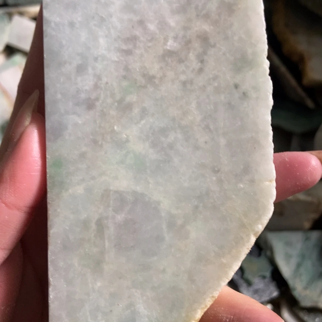 翡翠未镶嵌挂件天然翡翠