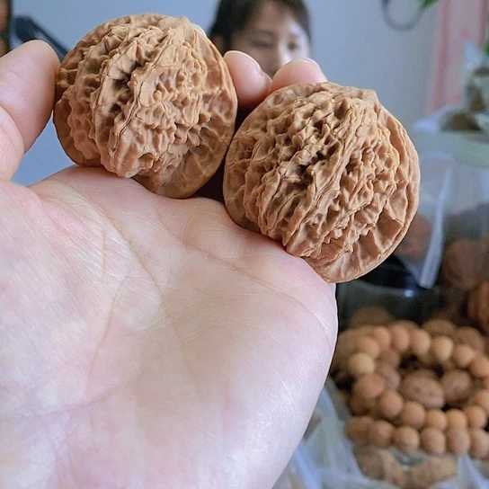 【闪购商品】把件文玩核桃46老款狮子头