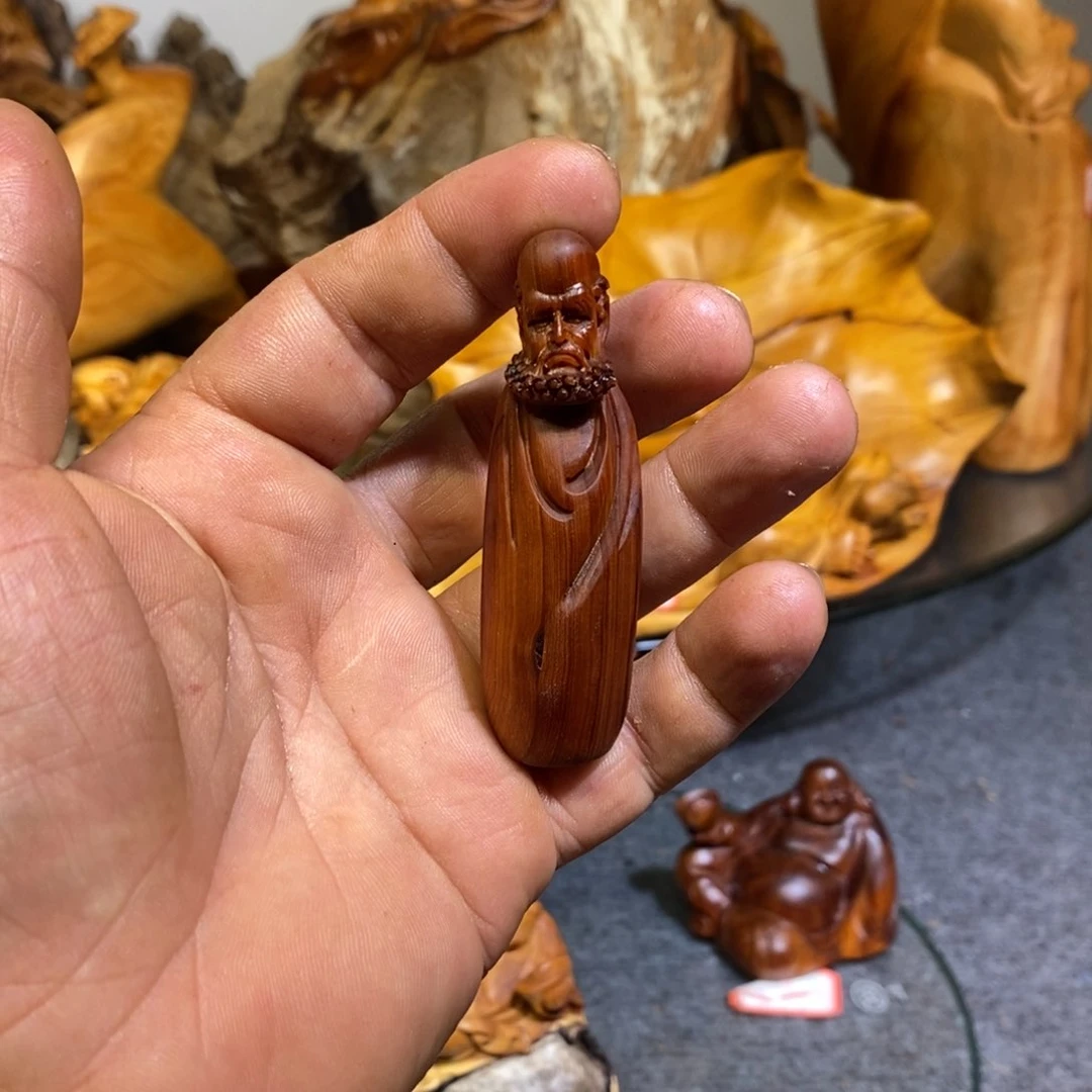柏木（崖柏）木雕工艺品摆件家居手把件手串