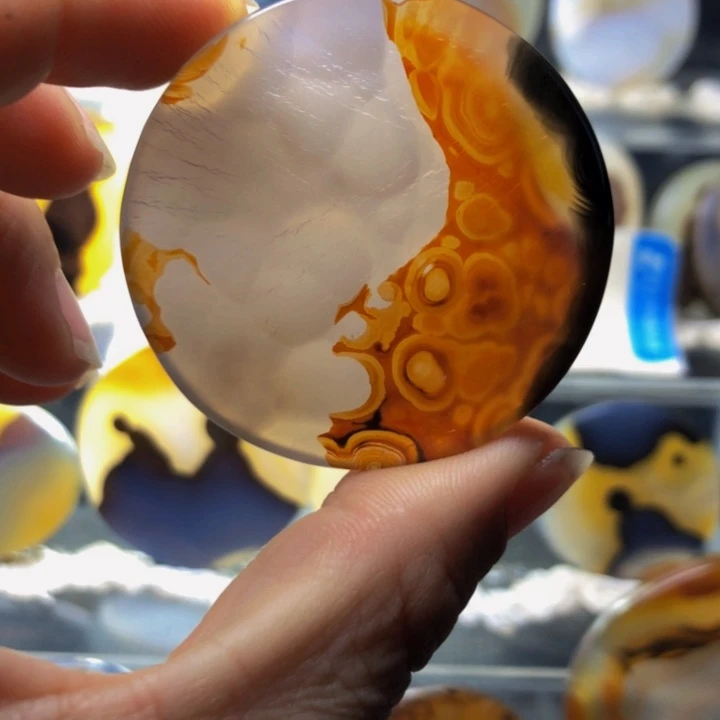 合金玛瑙/玉髓珠宝奇石12有瑕