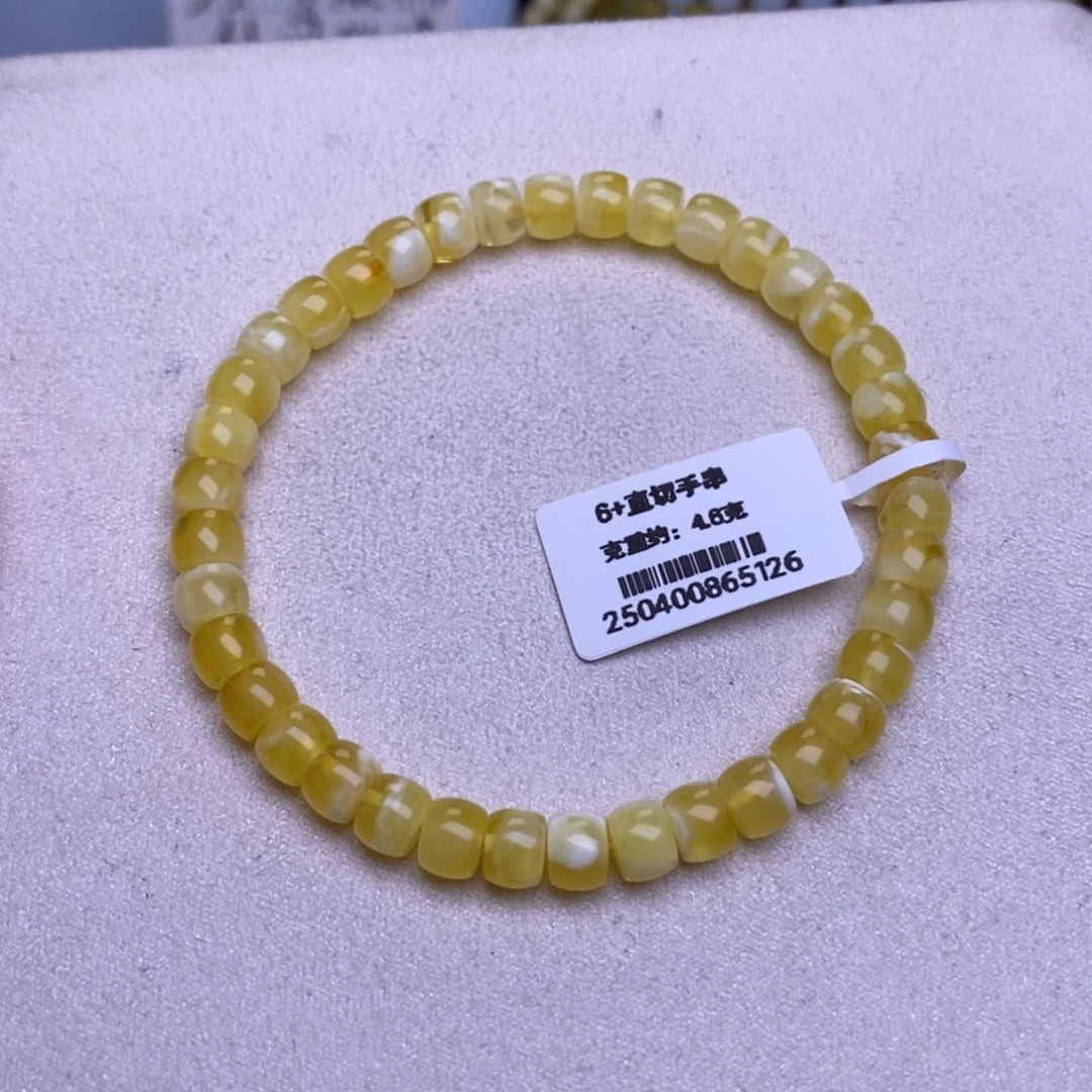 手链蜜蜡未镶嵌6精工直切