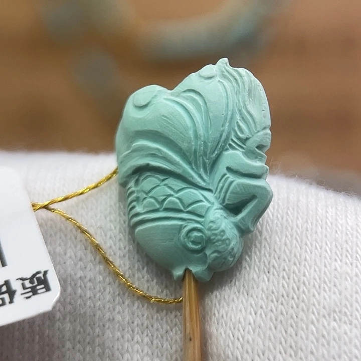 绿松石未镶嵌珠宝奇石