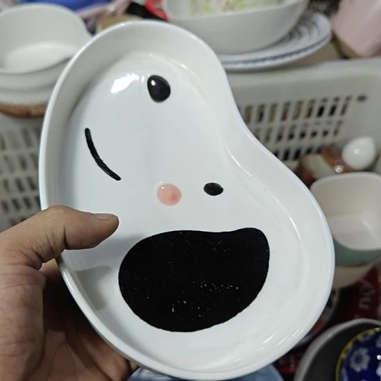 瓷片陶瓷餐具杯碗盘微瑕介意慎拍满15.9元包邮