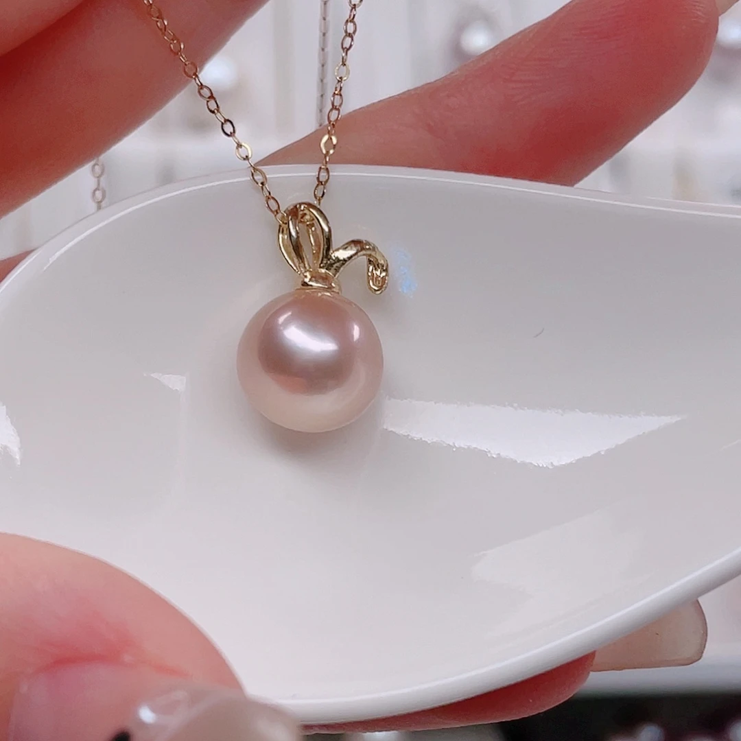 淡水珍珠未镶嵌吊坠(赠链)