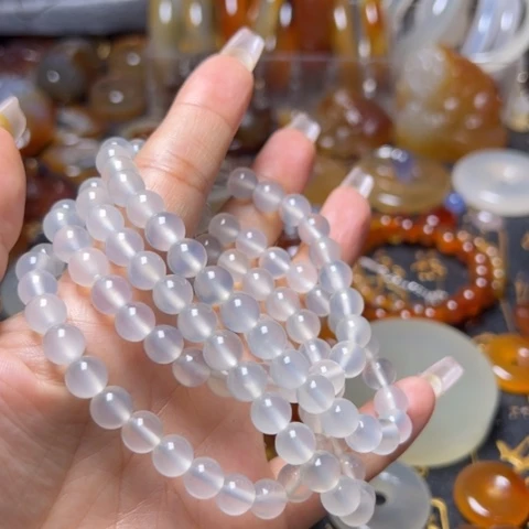 玛瑙/玉髓珠宝奇石未镶嵌布**噜002