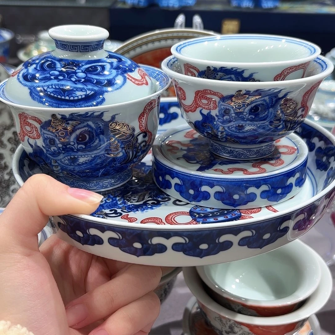 瓷片景德镇瓷器精品陈列