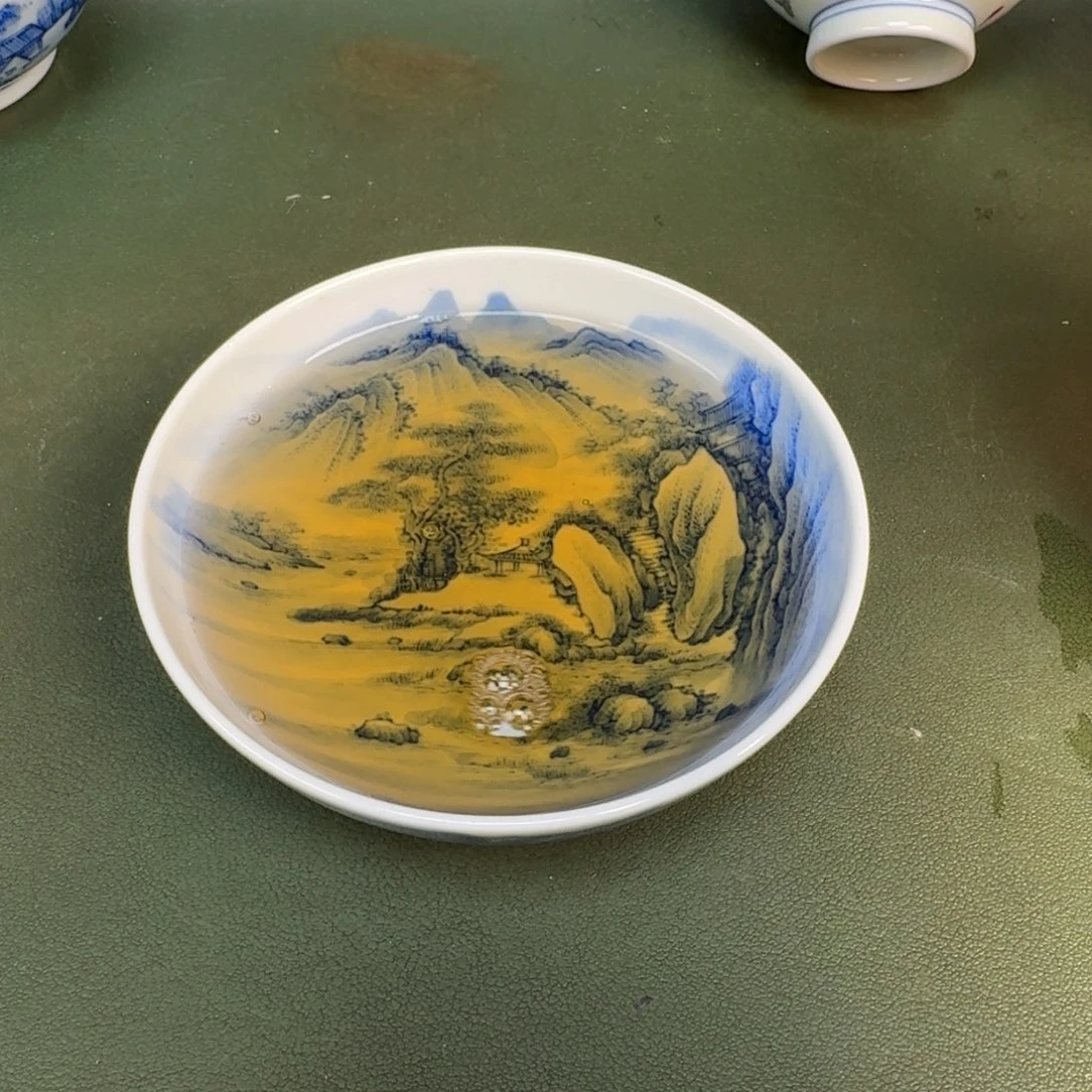陶景德镇纯手绘茶具圆圆288