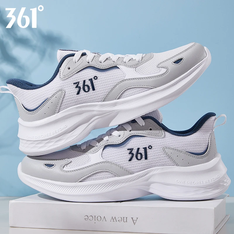 361度男鞋运动鞋秋季新款网面跑步户外马拉松健身马拉松跑步鞋