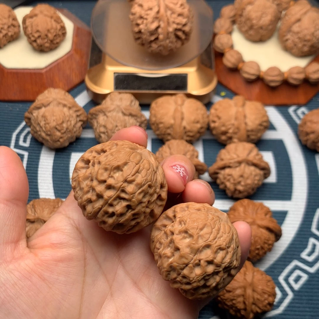 文玩核桃把件大团圆40