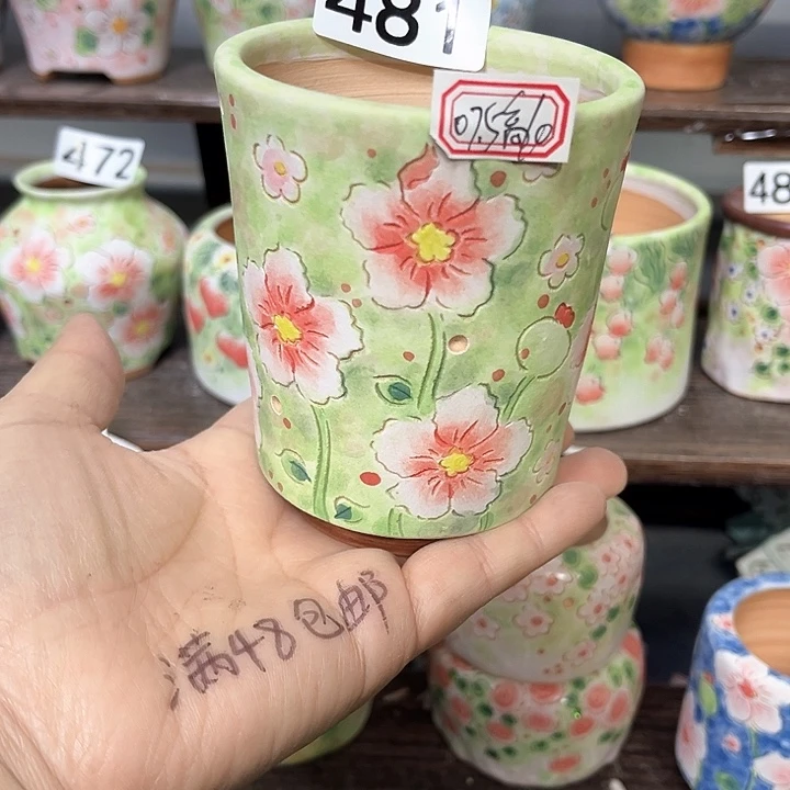 手工制作多肉花盆