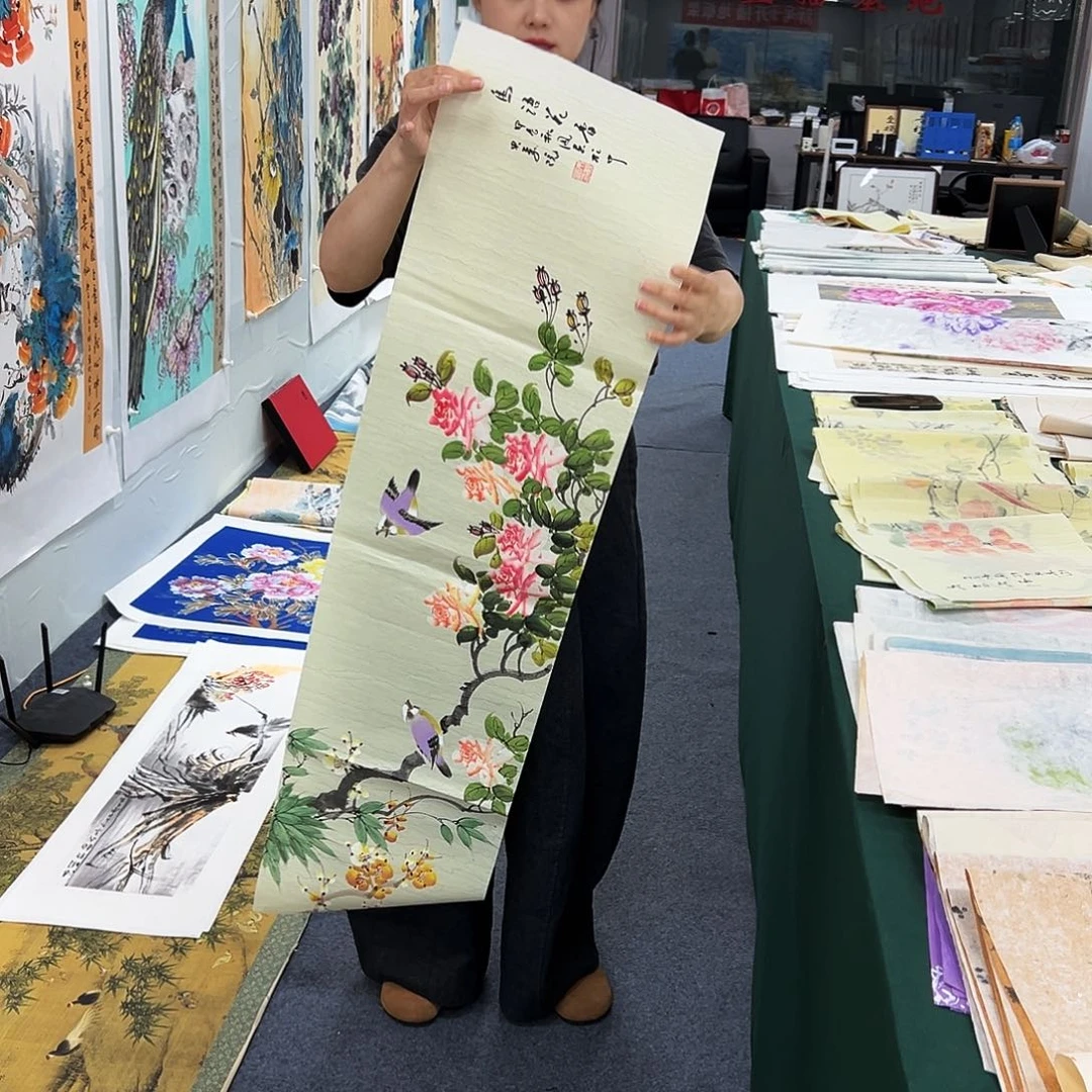 国画宣纸国画纯手绘作品