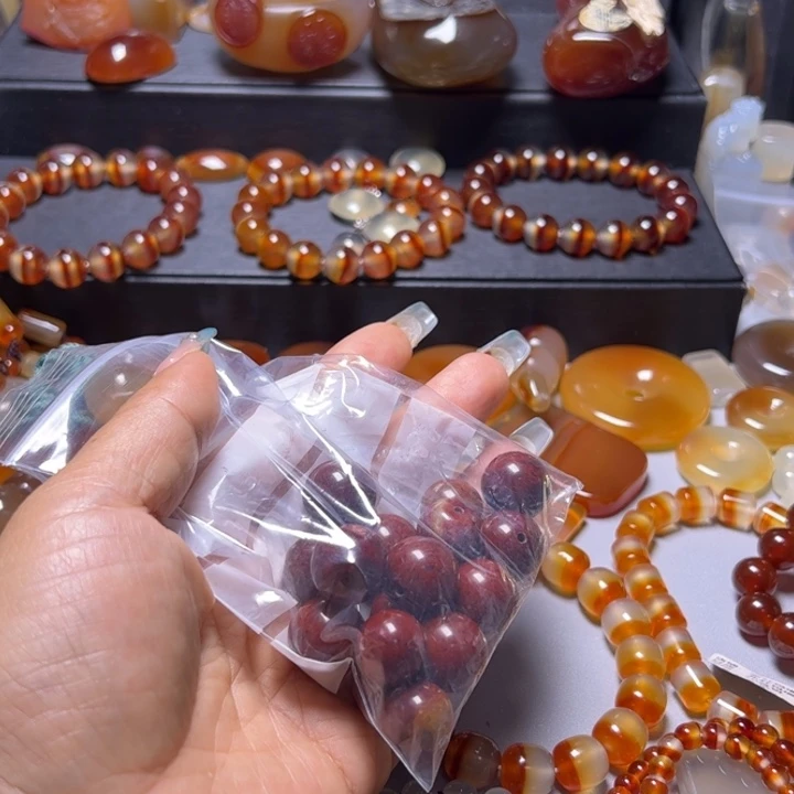 未镶嵌玛瑙/玉髓珠宝奇石吼*001