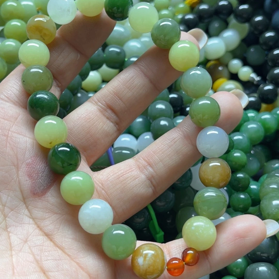 和田玉手链未镶嵌